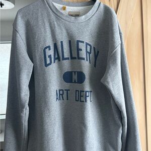 Gallery Dept Heather Gray Sweatshirt